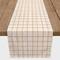 72" Fall Grid Polyester Twill Table Runner